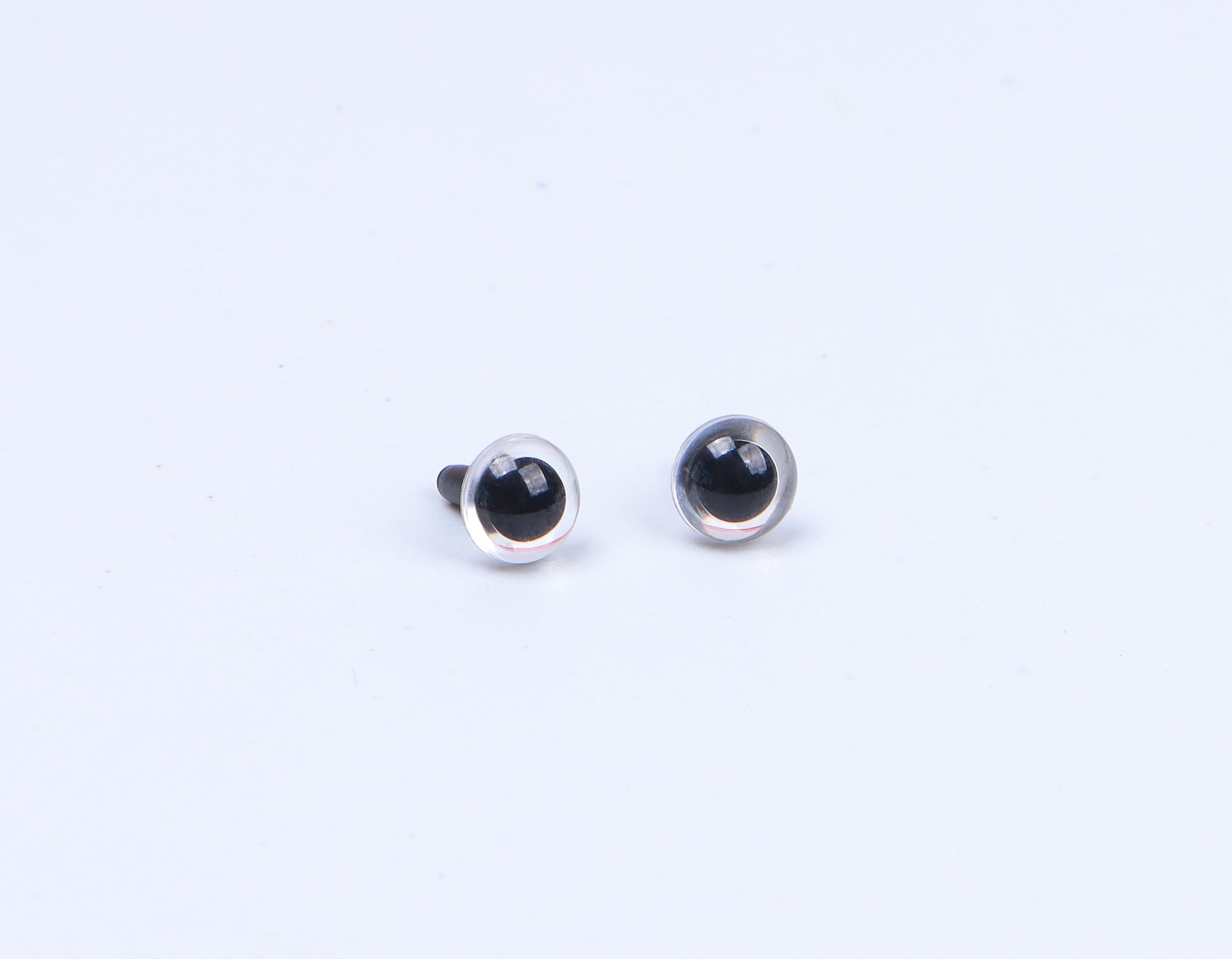 Wholesale Handmade DIY plush twisted stick accessories material doll black eyes nose Christmas hat scarf Accessories